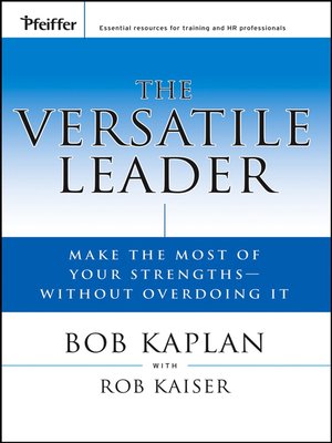cover image of The Versatile Leader
